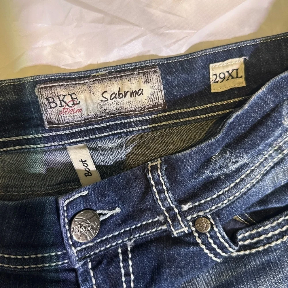 BKE Dark Blue Boot Cut Women's Jeans